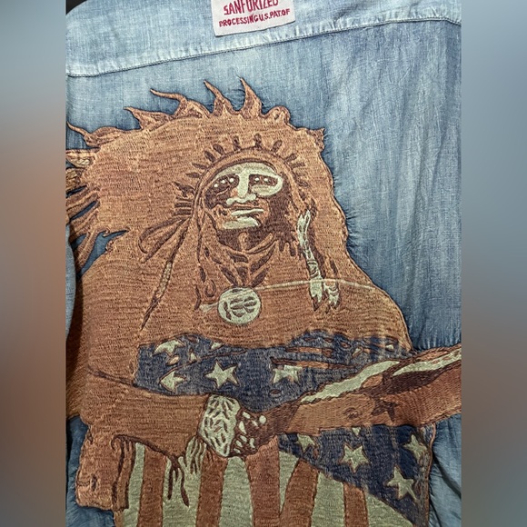 🦄SOLD! Magnolia Pearl Denim American Indian Adison Workshirt! NWT! 🦄 - Picture 10 of 12